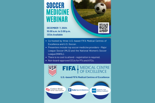 DSM Soccer Medicine Webinar